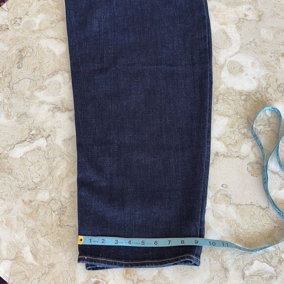 NWT American Eagle Stretch Barrel Jeans in True Rinse Size 14 - Picture 14 of 14